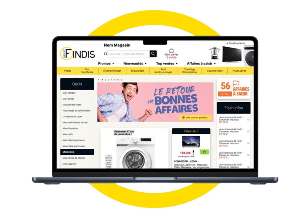 Refonte des extranets Findis